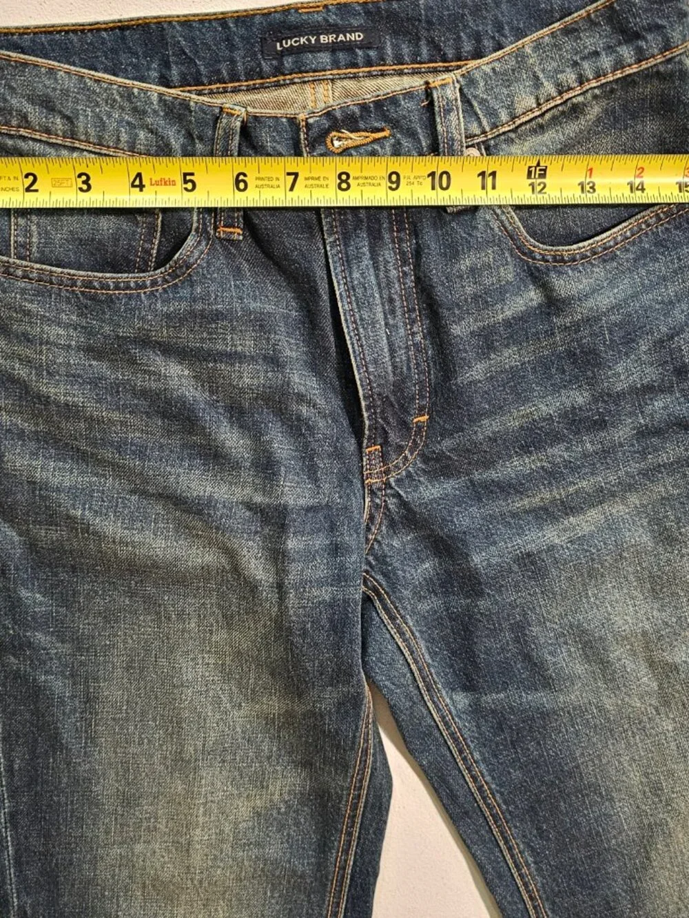 Two Pack Lucky Brand Boy Mid-rise Relaxed Straight Jeans lot x2 | both 4/27